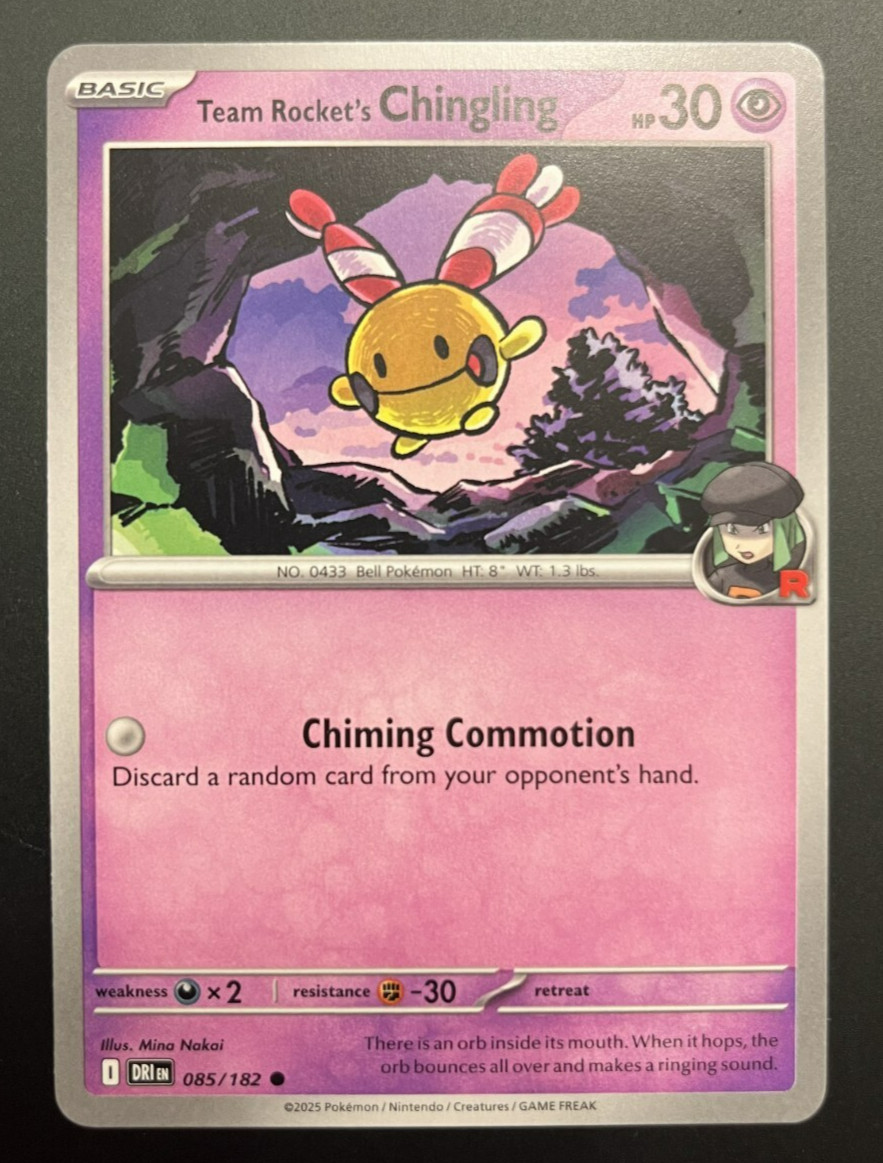 Team Rocket's Chingling - 085/182 - Destined Rivals