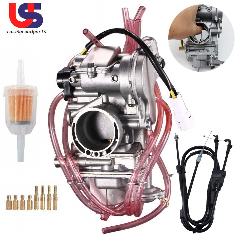 FCR 38mm Carburetor with Throttle Cable For Yamaha WR250 WR250F YZ250F ...