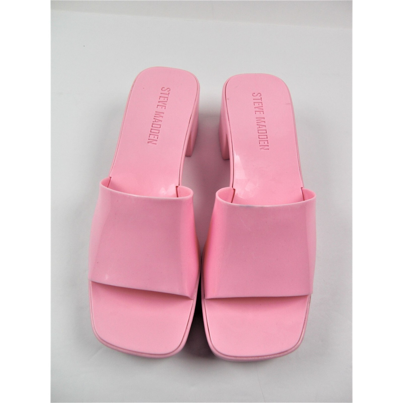 steve madden pink jelly heels