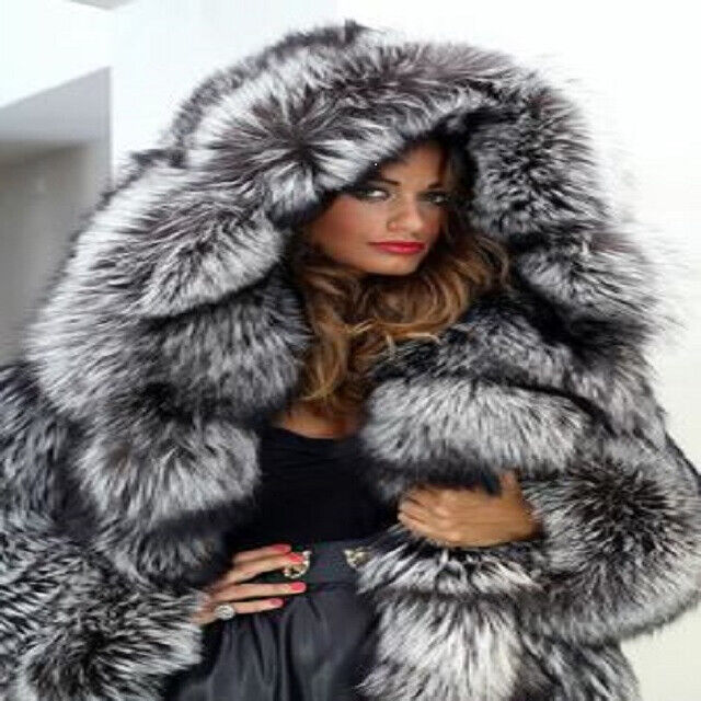 Herringbone Fox Fur Coat - Women - Ready-to-Wear