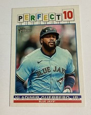 2025 Topps Heritage VLADIMIR GUERRERO JR. Perfect 10 Card P10-11 Blue Jays