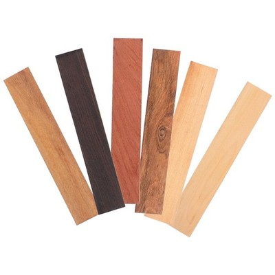 Craft Wood Board, 6 Pcs Rosewood Replacement Garden Bench Slats Textured Wood...