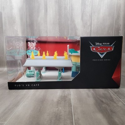 未開封 カーズ　cars Disney マテル フロー V8 カフェ ダイナー Disney Pixar Cars Precision Series Flo's V8 Cafe Sealed | eBay