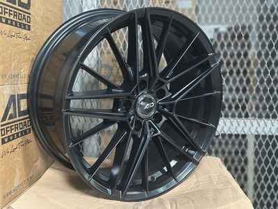 New 18x8 ET33 AD WHEEL D2842 (4 Wheel) 5x114.3 fit Toyota Honda Mazda Kia Black
