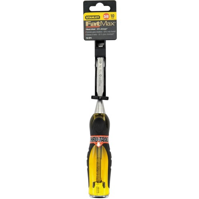 #ad Stanley FatMax Thru Tang 3 8 in. W Wood Chisel 1 pk $18.54
