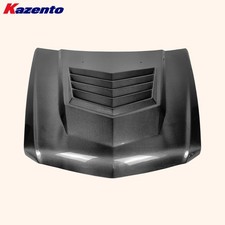 For Cadillac Cts 08-13 Carbon Sta Style Front Vented Cooling Hood Boonet