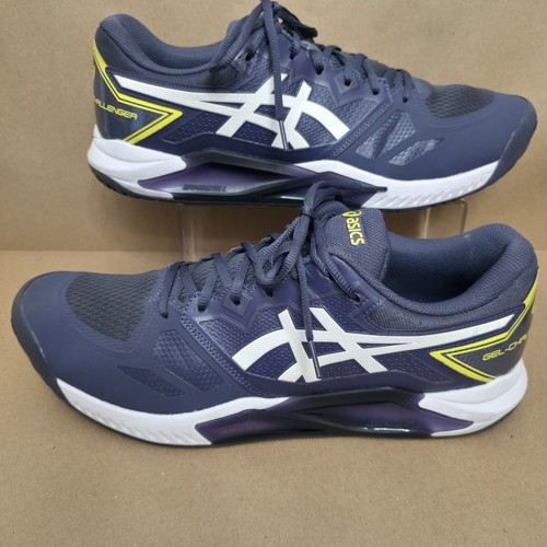 Asics (Size 14) Gel-Challenge 13 Steel Blue Athletic Tennis Shoes 1041A222 Men's