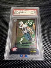 1998 BOWMAN CHROME JASON TAYLOR 50TH ANNIVERSARY /50 PSA 10  POP 1