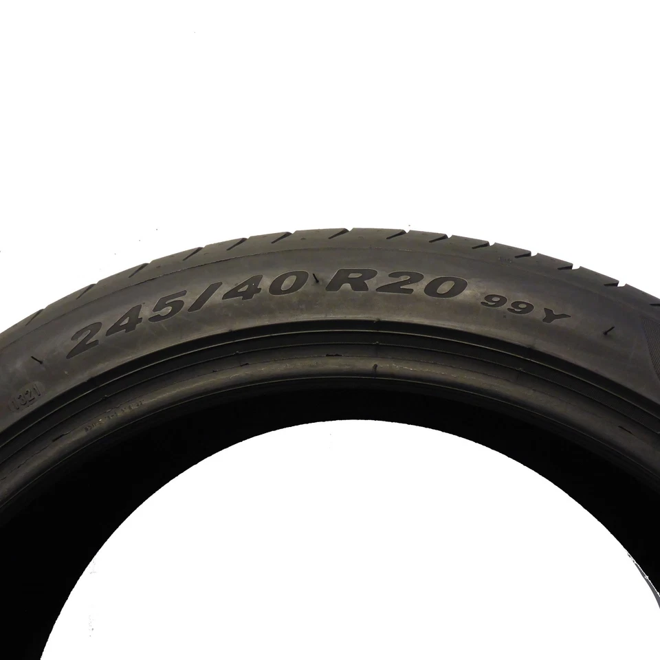 245 40 20 2X PIRELLI 245/40 R20 99Y XL P Zero MO Pneus D'Été 2021 6,5-7mm - Photo 3/4