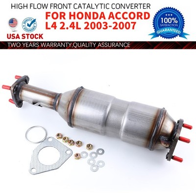High reliability Honda Accord 2003-2007 2.4L Front Catalytic Converter Kit new