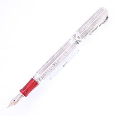 Montegrappa Limited Edition Special Reserve 1996 Fountain Pen Sterling Silver M
