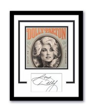 Dolly Parton Autographed Signed 11x14 Framed Photo My Life In Lyrics ACOA Dolly Parton Autographed Signed 11x14 Framed Photo My Life In Lyrics ACOA