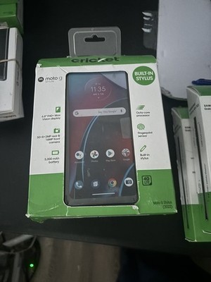 Cricket Wireless Motorola Moto G Stylus 2022 6.5''HD/50Mp/128GB/4GB Blue Phone