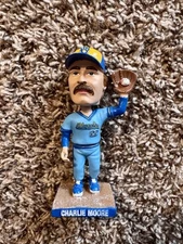 Charlie Moore Baby Blue Bobble Head 2007 Collectors Edition 