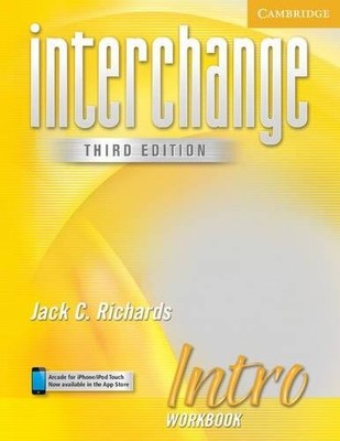 INTERCHANGE INTRO WORKBOOK (INTERCHANGE THIRD EDITION) By Jack C. Richards *VG+*