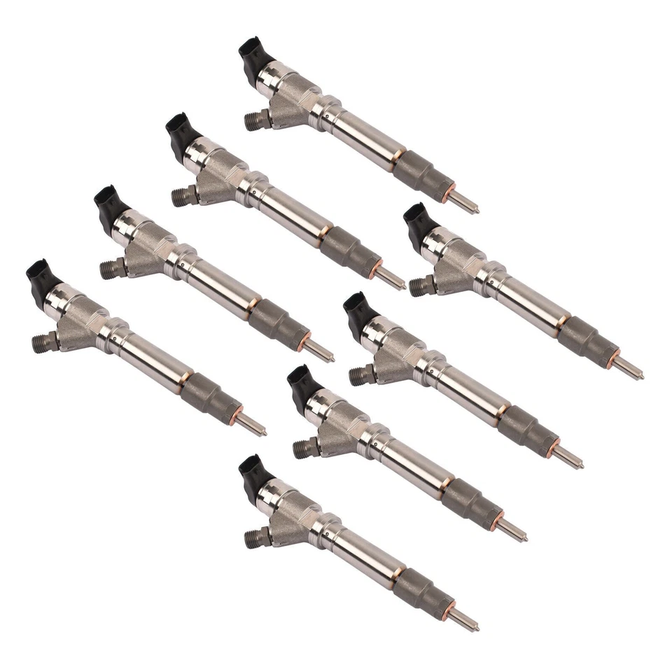 8X Inyector de combustible Bosch para Chevrolet GMC 2004,5-2005 6,6 L Duramax LLY 0986435504 Foto 2 de 4