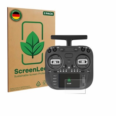 2x ScreenLeaf Displayschutzfolie für Radiomaster TX15 Max nachhaltig verpackt