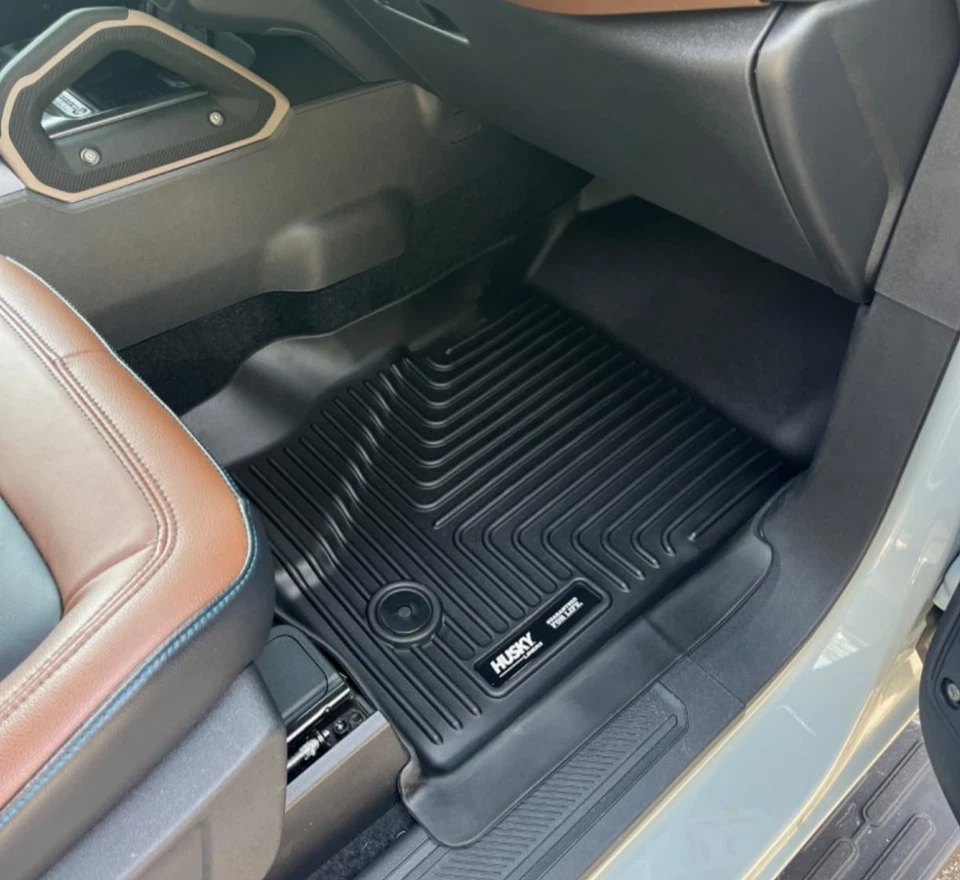 Tapetes Husky Liner X-Act forro de piso dianteiro para 2021-2026 Ford Bronco 2 ou 4 portas - Imagem 4 de 4