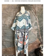 Jaded Gypsy Never Ending Fields Duster LA, Cali Size S/M