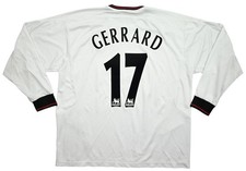 Reebok 2003-04 LIVERPOOL *GERRARD* LONGSLEEVE...