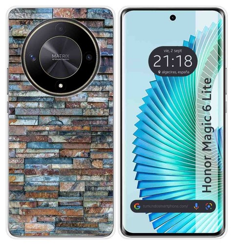 Hülle Für Honor Magic 7 Lite 5G – Mit Abstraktem Design, Gehärteter Glasrückseite, Kratzfest & Stoßsicher