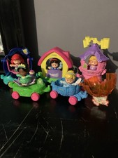 Fisher Price Little People Disney Princess Parade 5 Piece Train Floats