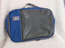 Eagle Creek Pack-It Packing Cube Blue Gray Travel Organizer 14x10x3