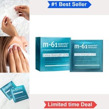 Facial Peel Pads 20 Glycolic Acid Salicylic Acid 8 Count Overnight Resurfacing