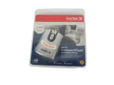 NEW SanDisk CompactFlash Card Reader/Writer CF Type I/II ImageMate USB 2.0