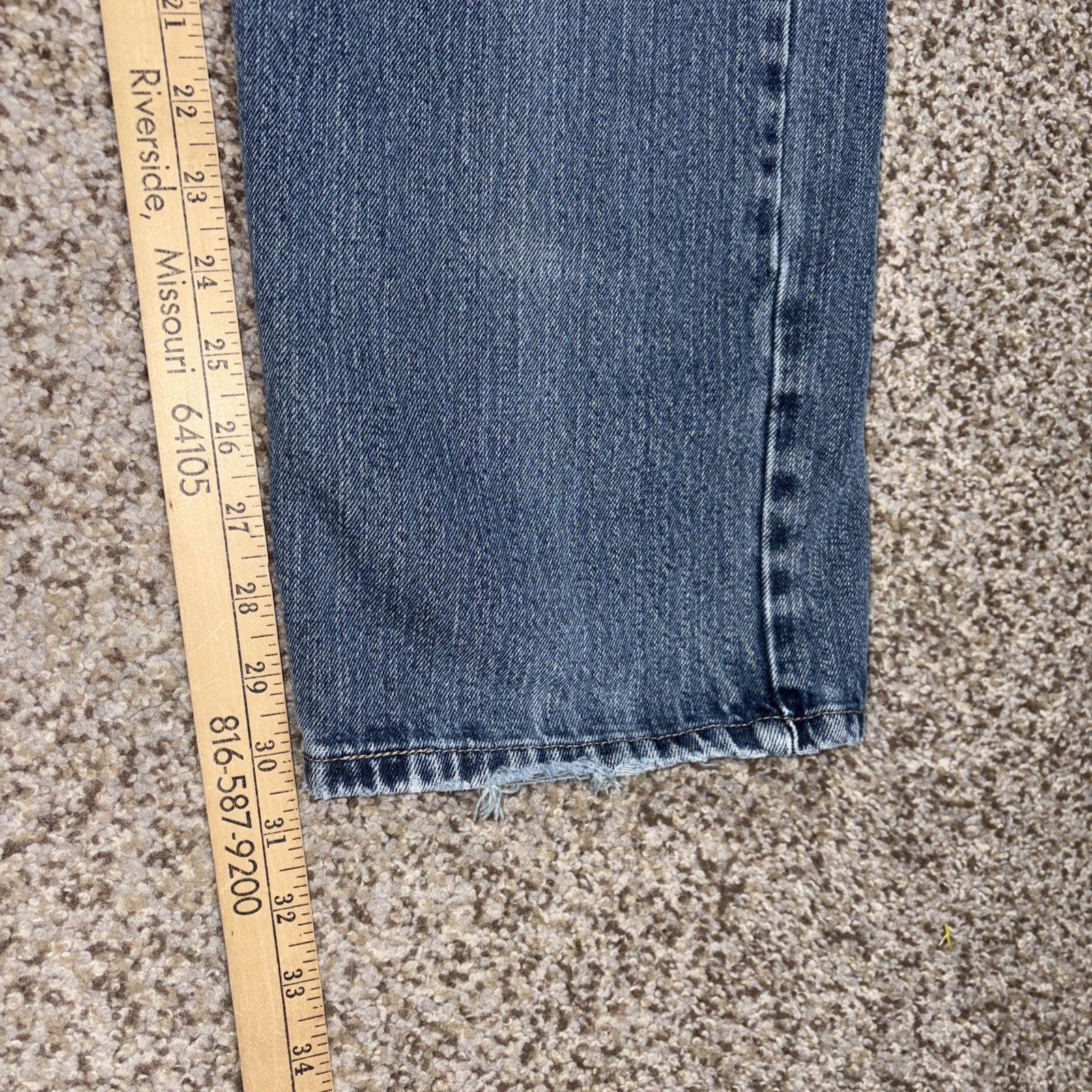 Bugle Boy Jeans Detailed Pockets Denim Vintage Size 34 Fits 30 X 30.5 - View 10