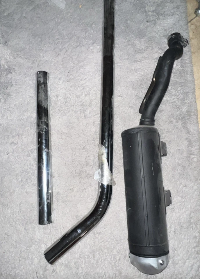 SILENCIADOR ESCAPE STOCK YAMAHA YFZ450R YFZ450X YFZ 450R, MONTAJE SILENCIADOR 09-24 Foto 4 de 4