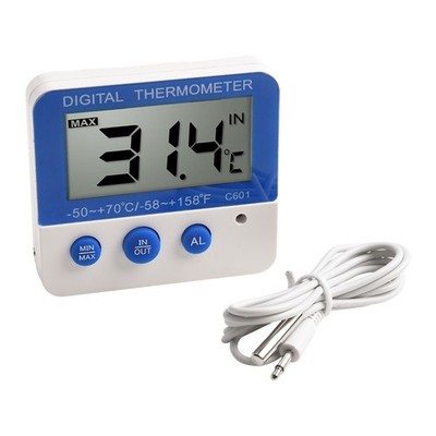 Überwachung des Raumklimas mit einem tragbaren Thermometergerät