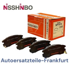 NISSHINBO Bremsbeläge VORNE für SUBARU IMPREZA Coupe GFC 2.0 Turbo AWD + LEGACY