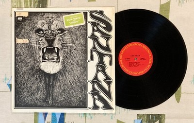 Santana S/T LP Hype Sticker Evil Ways Jingo M/EX