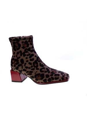 Gioseppo Damen Stiefelette Tronchetto Maculato Leopardat