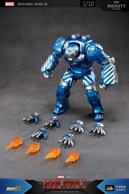 New ZD Toys IRON MAN MARK 38 IGOR XXXVIII 1/10 Action Figure W/Box