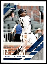 Ronald Acuna Jr. 2019 Donruss #87 Braves MLB READ FREE SHIPPING AutographDen