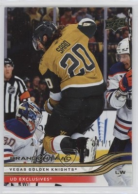 2025-26 Upper Deck Series 2 UD Exclusives /100 Brandon Saad #431 1vp3