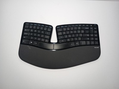GENUINE Microsoft Sculpt Ergonomic Wireless Keyboard 1559 **NO RECEIVER/USB**