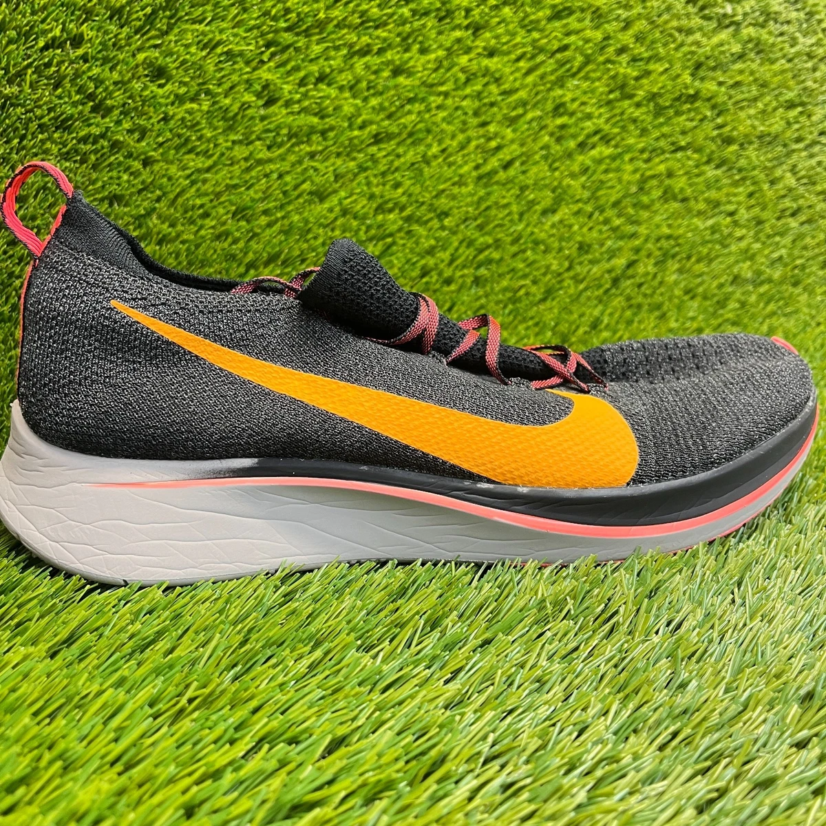 Nike Zoom Fly Flyknit Black Bright Crimson for Sale | Authenticity