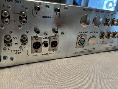 UREI 1620 ROTARY DJ MIXER SILVERFACE AND DORROUGH VU METER 40 | eBay