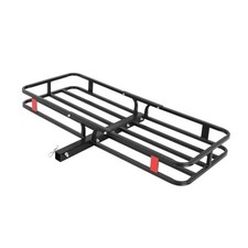 500 Lbs Capacity Hitch Mount Cargo Carrier Basket - Heavy-Duty 53" x 19" x 6"