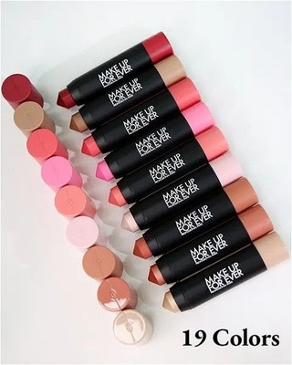MAKE UP FOR EVER Authentic Crayon Multi-Use Stick Natural finish 19 Colors