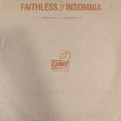 Faithless - Insomnia - UK 12'' Vinyl - 2005 - Cheeky Records