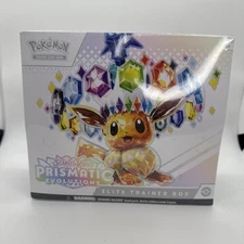 Pokemon Prismatic Evolutions Elite Trainer Box ETB New Factory Sealed