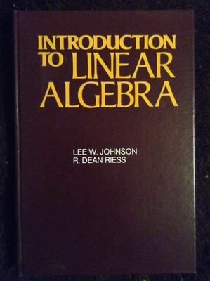 Introduction to linear algebra