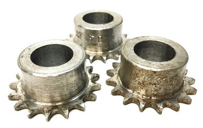 Linn Gear Co. Steel Roller Chain Sprocket 04B17 [Lot of 3] NOS