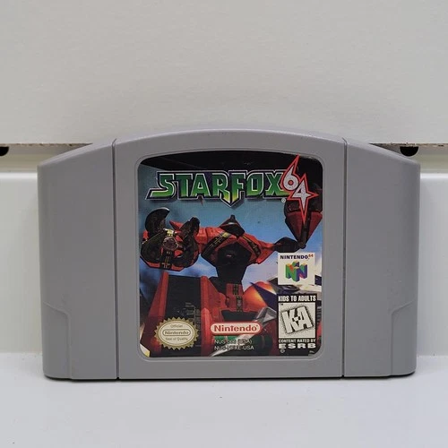 New ListingStar Fox 64 (Nintendo 64, 1997) N64 Video Games Tested Working 64 Games