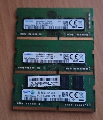 Samsung | 24GB Kit (3x8GB) | DDR4-2133P/2666V | SODIMM |