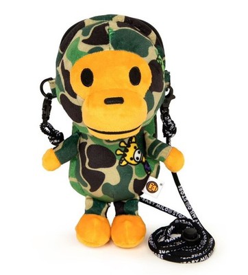 A BATHING APE BABY MILO STORE Goods BABY MILO PLUSH MOBILE BAG AM20190314